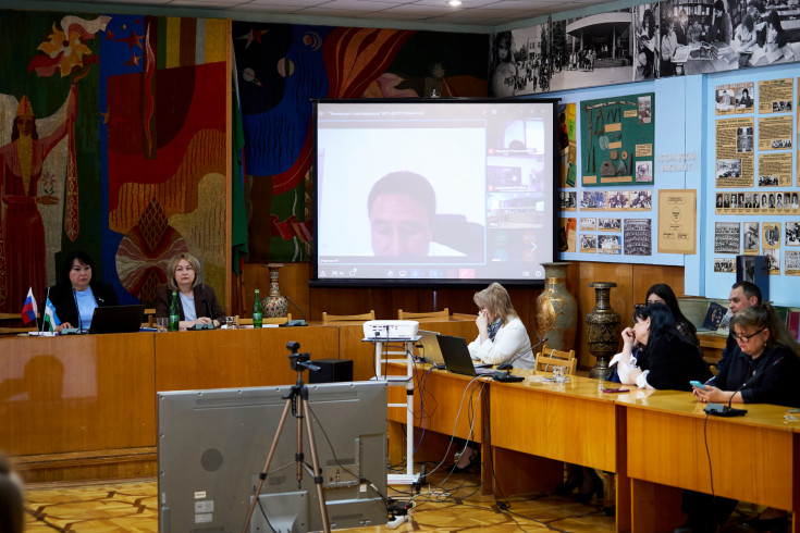 Teleconference between Adyghe State University and Denau Institute of Entrepreneurship and Pedagogy (Uzbekistan) Explores Innovations and Technologies in Education